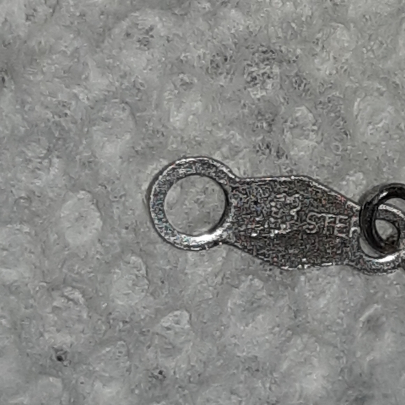 Vintage Sterling and 10K Heart Necklace - Picture 11 of 13